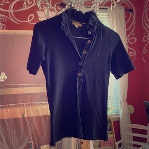 Women’s Burberry polo navy size s